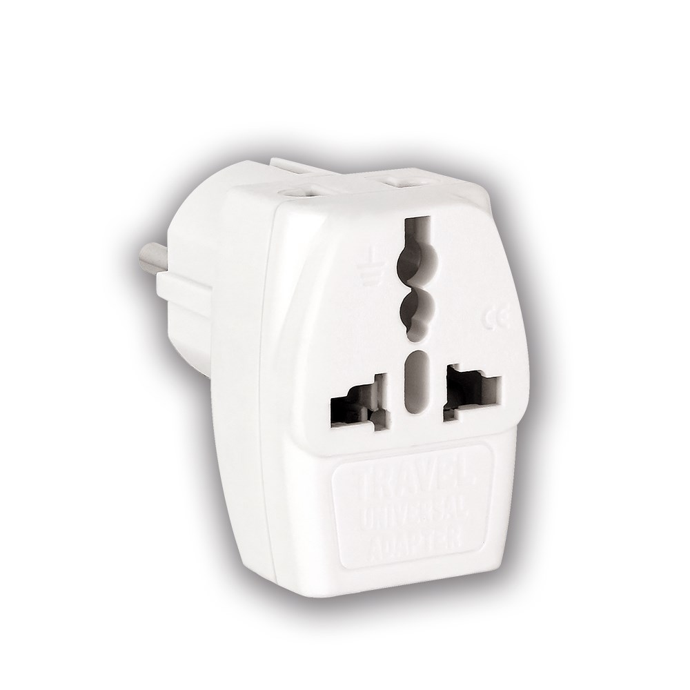 【聖岡科技】UTA-72 歐規大圓萬國轉換插頭 轉換器 轉接頭 越南 韓國 德國 芬蘭 歐規需另外搭配變壓器