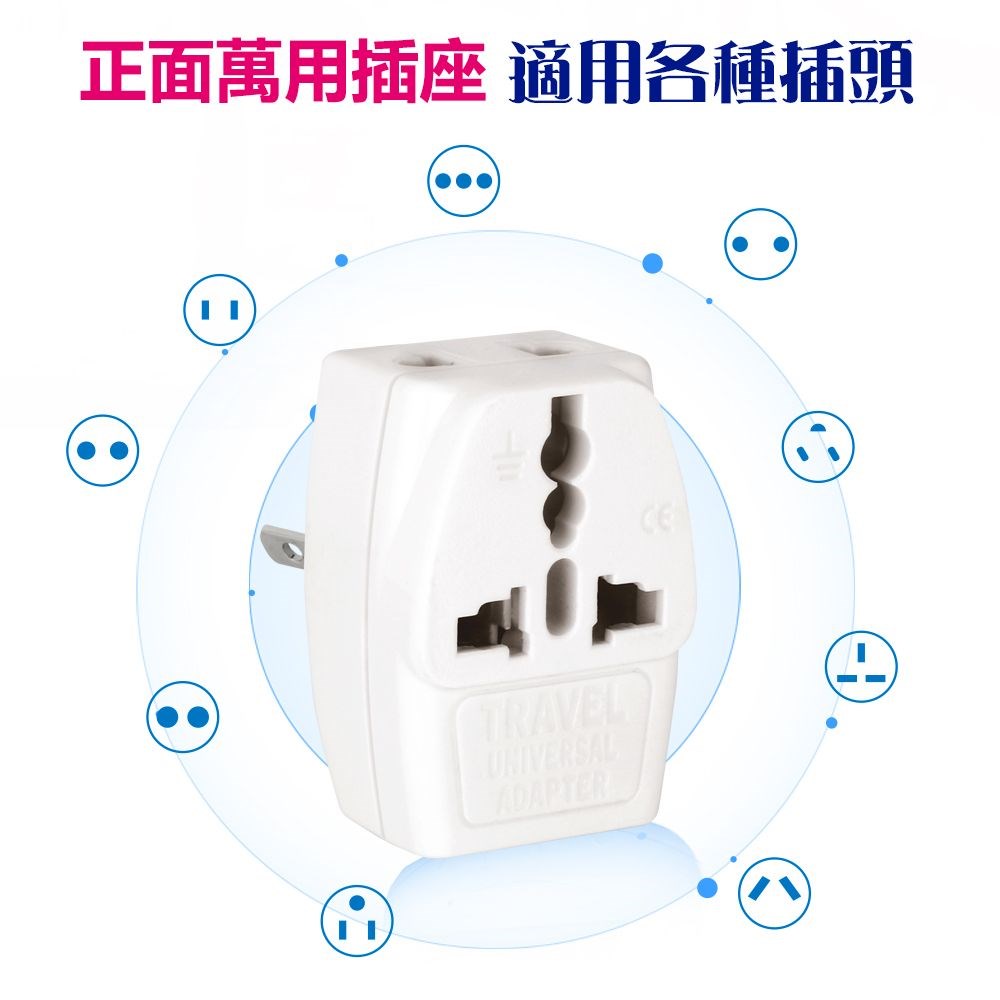 【聖岡】UTA-84 八字型轉換插頭｜中國／紐西蘭／澳洲／阿根廷適用｜出國旅行專用轉接頭｜需搭配變壓器使用