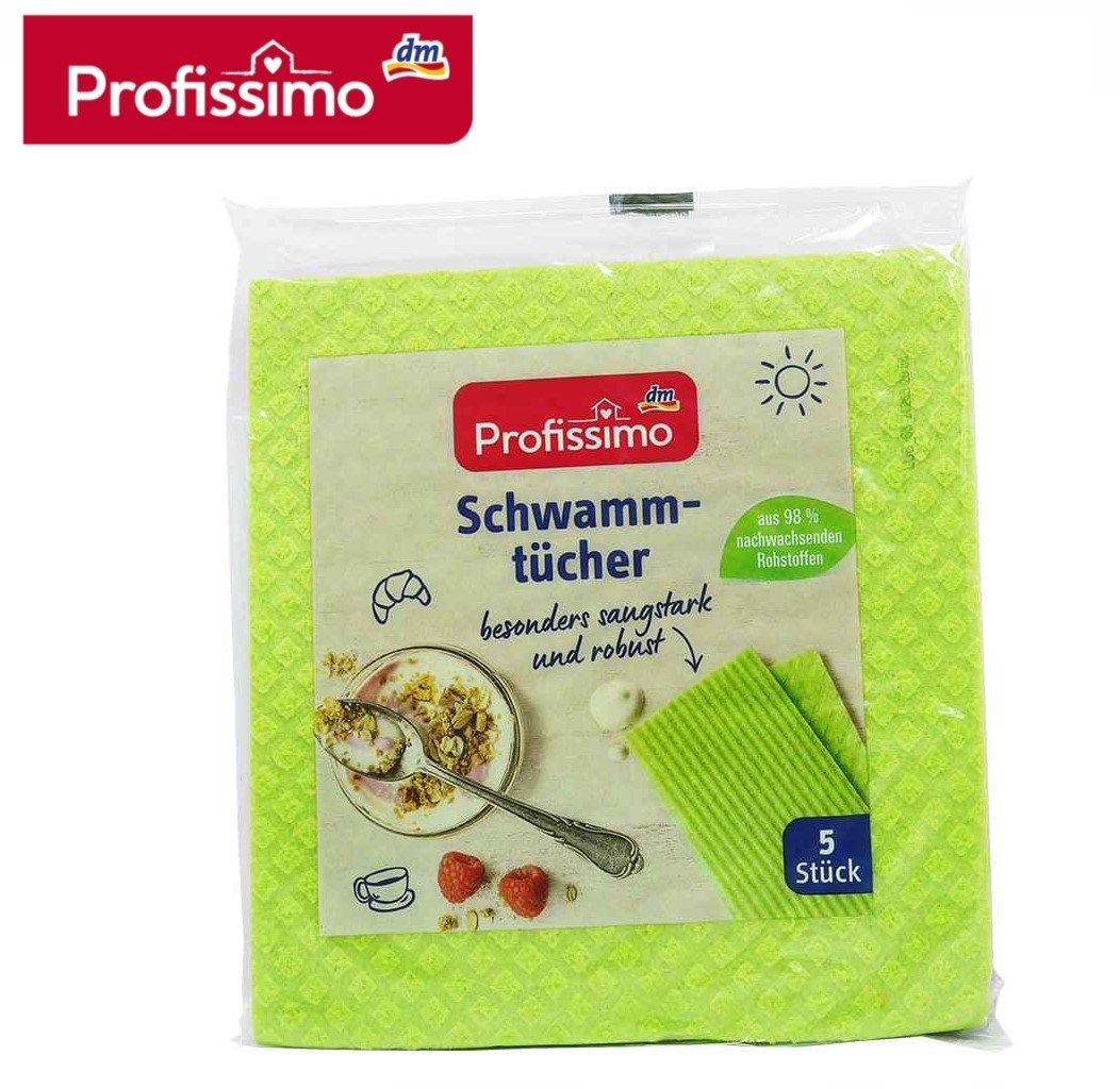 德國dm PROFISSIMO 萬用神奇抹布(5入裝/包)