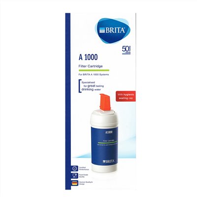 【BRITA】德國原裝進口 MYPURE A1 櫥下型濾水器 A1000長效型濾芯｜除氯除異味｜輕鬆安裝｜